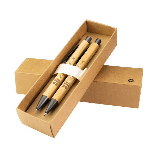 Bamboo Pen & Pencil Gift Set