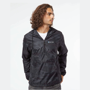 Unisex Lightweight 1/4-Zip Windbreaker Pullover Jacket