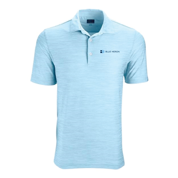 Greg Norman Play Dry Heather Solid Polo